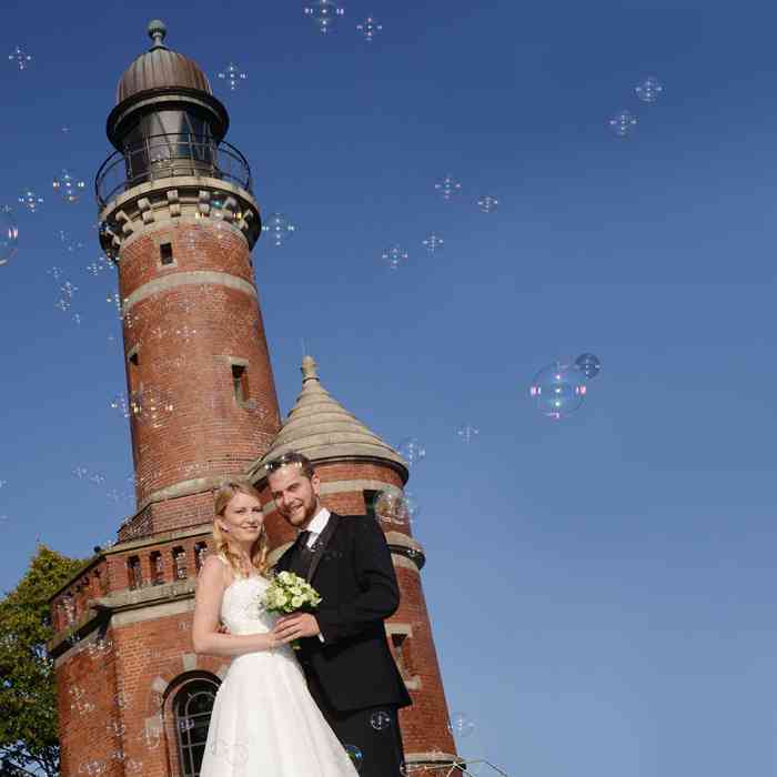 Hochzeit im Kieler Leuchtturm Holtenau.