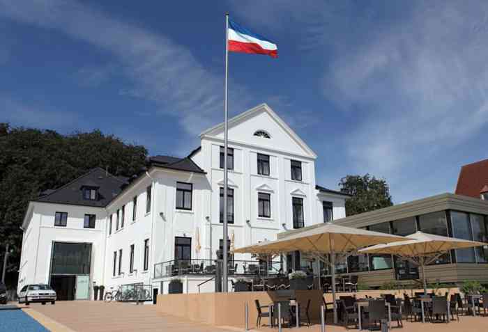 Hotel Kieler Yacht Club au&szlig;enaufnahme Yachthafen