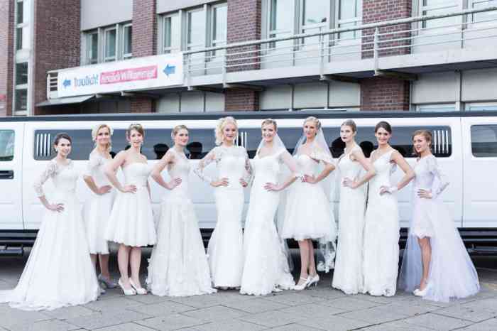 Auf der TrauDich! in Hannover präsentieren mehrere Brautmodengeschäfte und Designer ihre aktuellen Kollektionen.