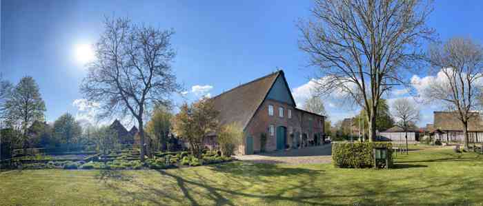 Das Reetgedeckte Heimathaus in Tornesch-Esingen.