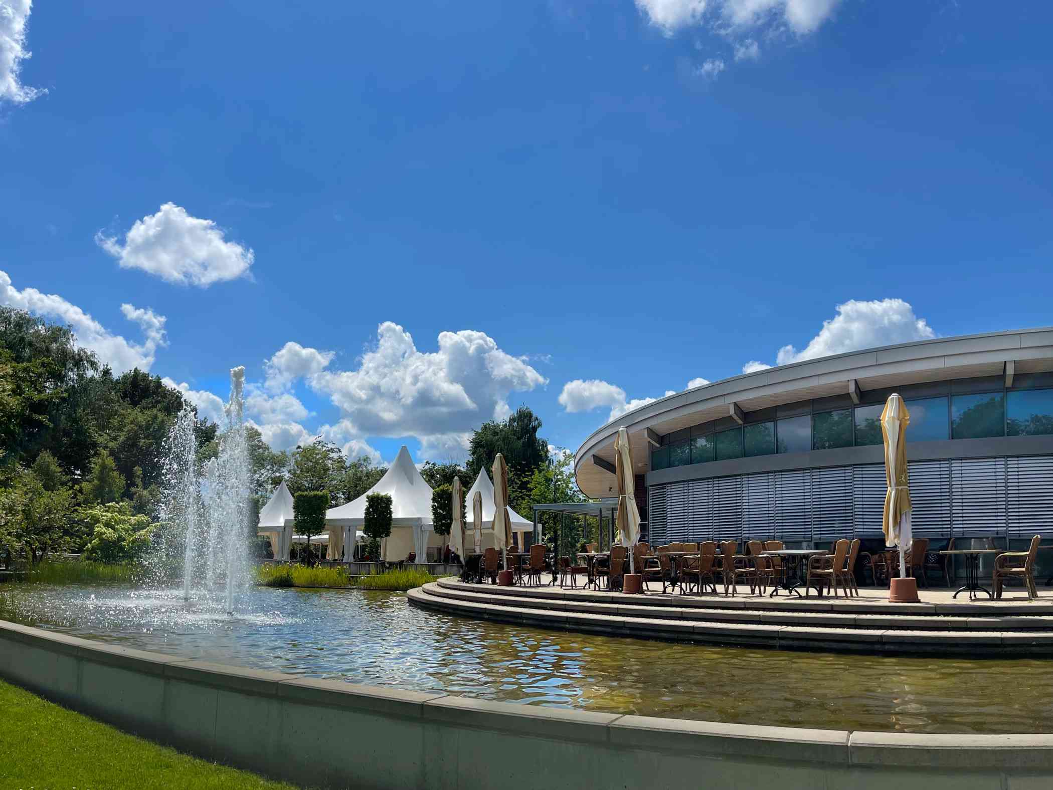 Trauort Pavillon im Park der Gärten Standesamt Bad Zwischenahn