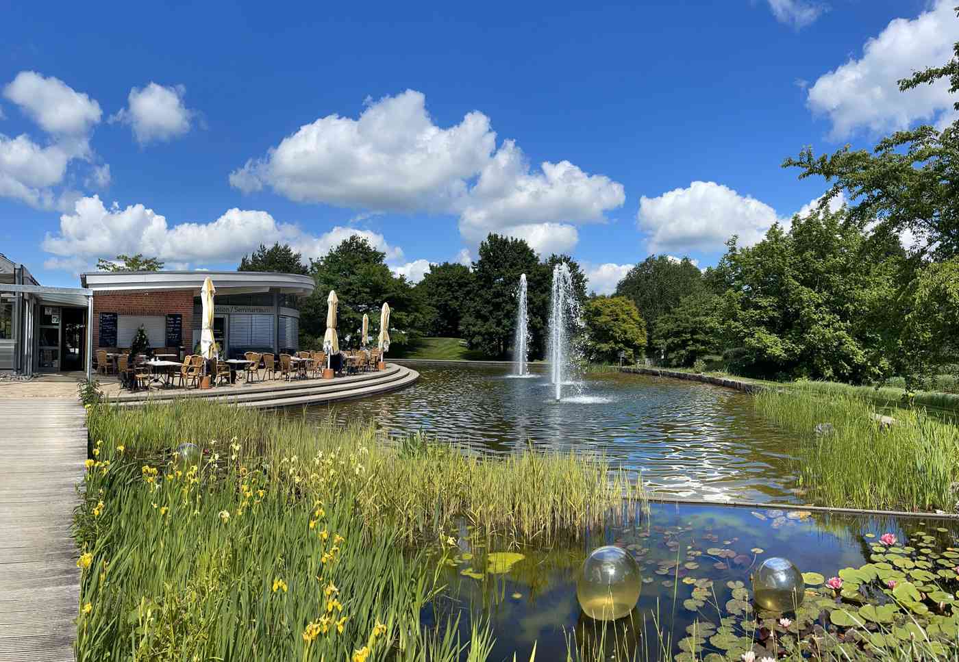 Trauort Pavillon im Park der Gärten Standesamt Bad Zwischenahn