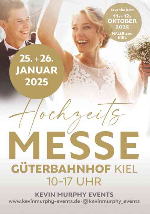 Elegante Events Hochzeitsmesse im kleinen Güterbahnhof Kiel