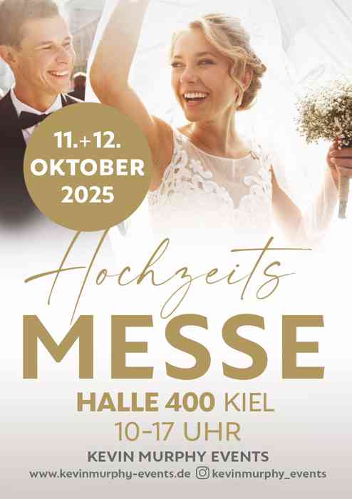 Elegante Events Hochzeitsmesse in der Halle 400 in Kiel.